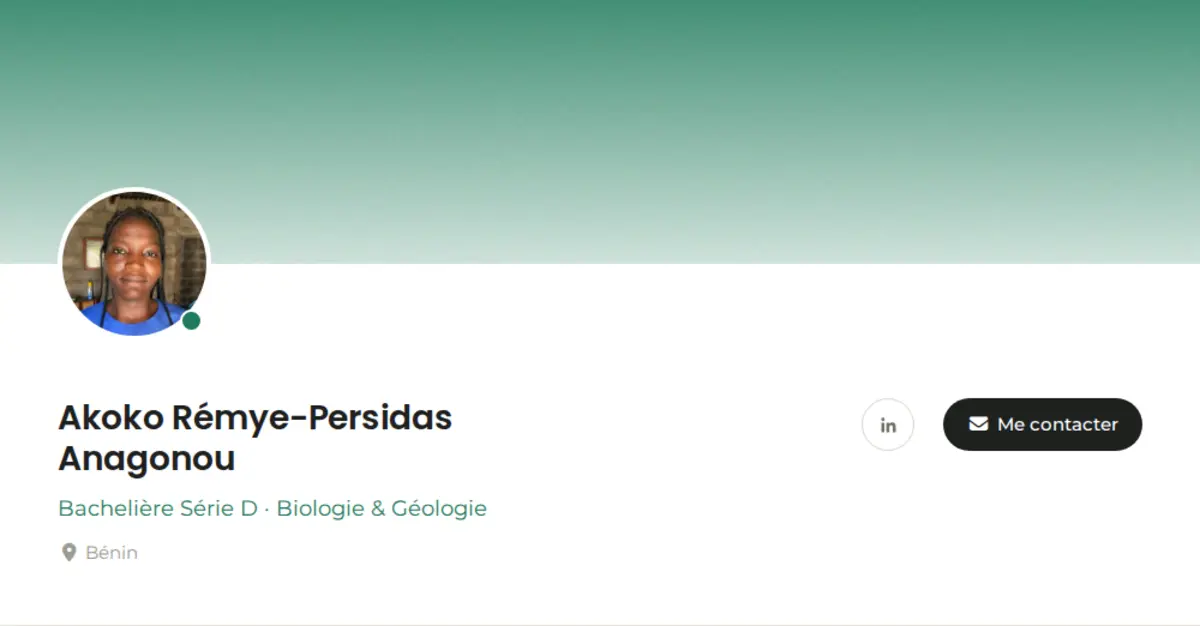 Bannière et identité du profil en ligne de Persidas Anagonou
